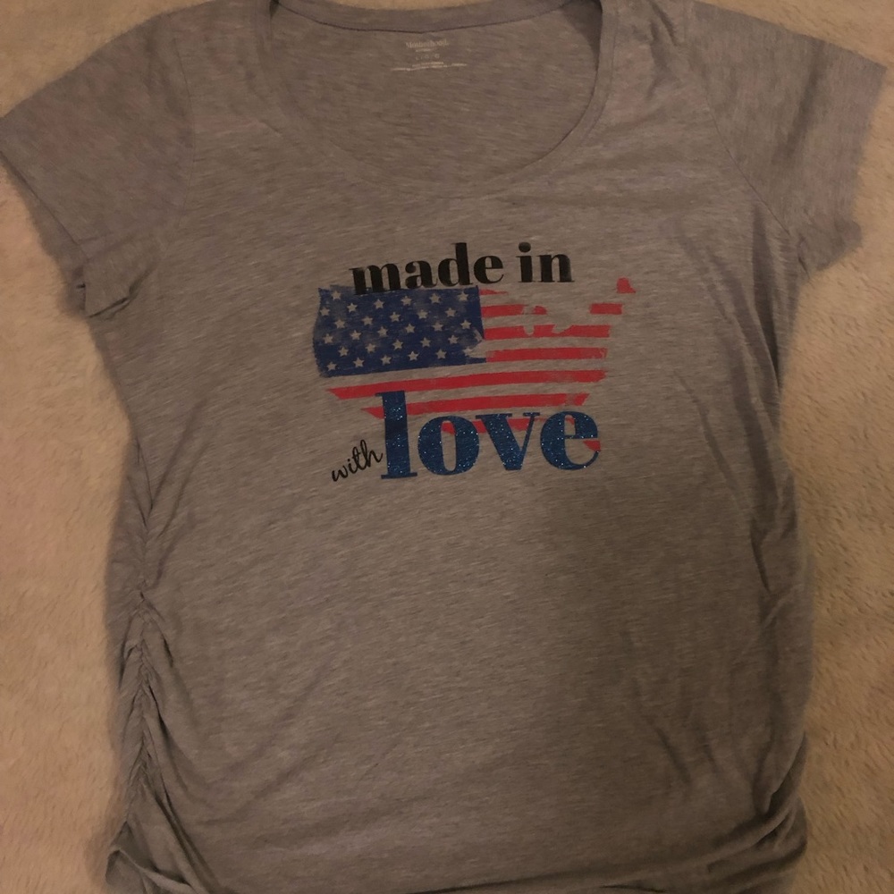 Motherhood maternity top size Large